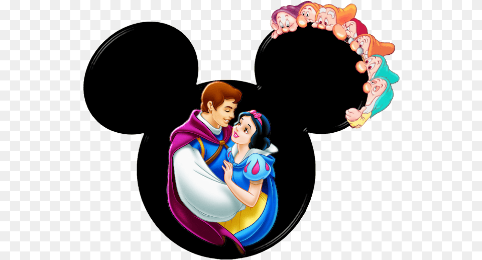 Blancanieves Con Prncipe Mickey Mouse Snow White, Book, Comics, Publication, Adult Free Transparent Png