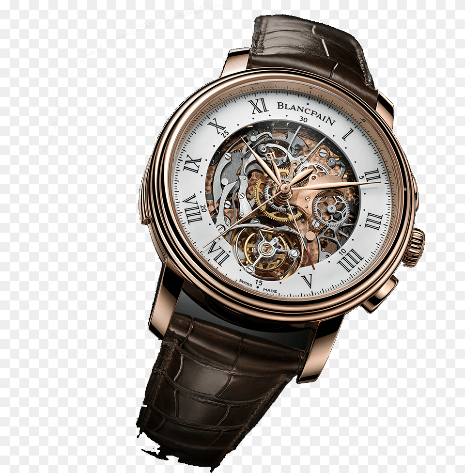 Blancpain Carrousel Minute Repeater Chronograph, Arm, Body Part, Person, Wristwatch Free Transparent Png