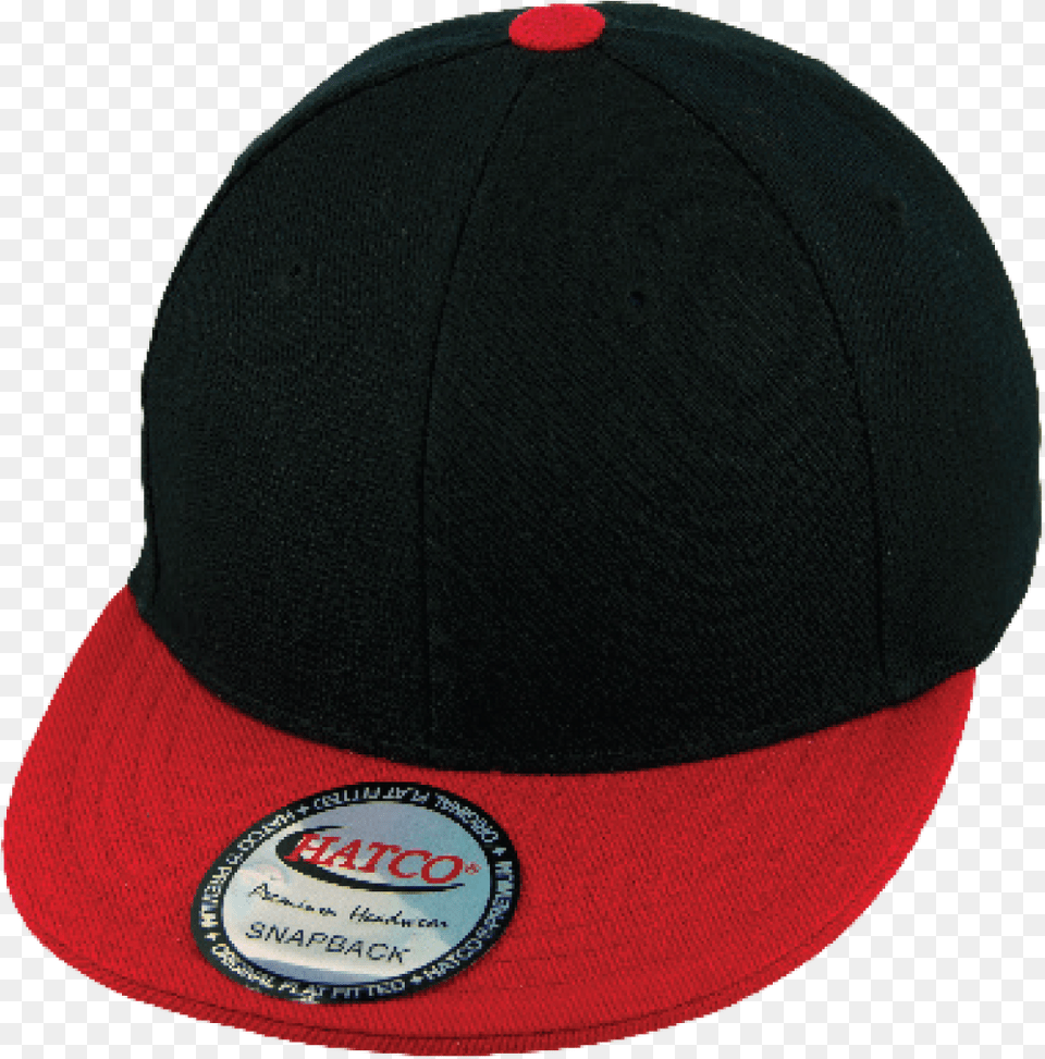 Blank Acrylic Snapback Caps Black And Red Snapback Kids, Baseball Cap, Cap, Clothing, Hat Free Png