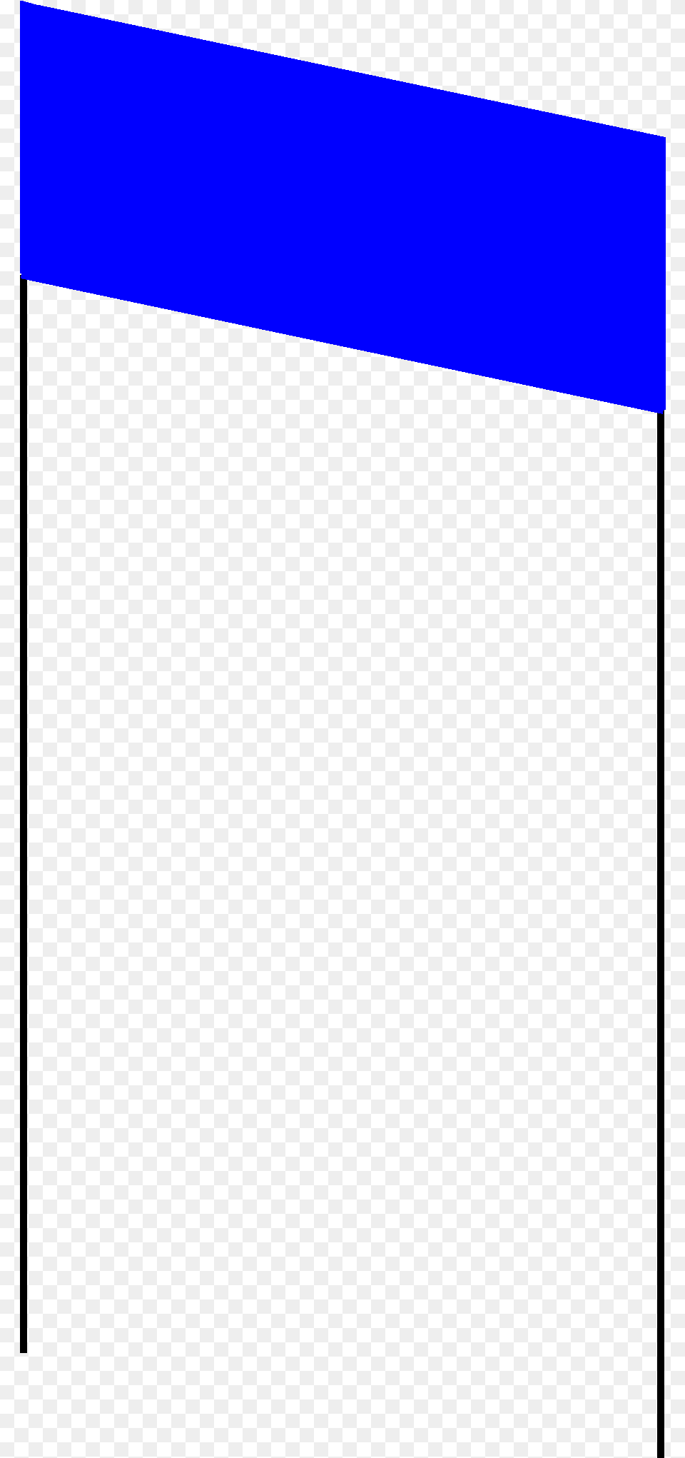 Blank Banner Majorelle Blue Free Transparent Png