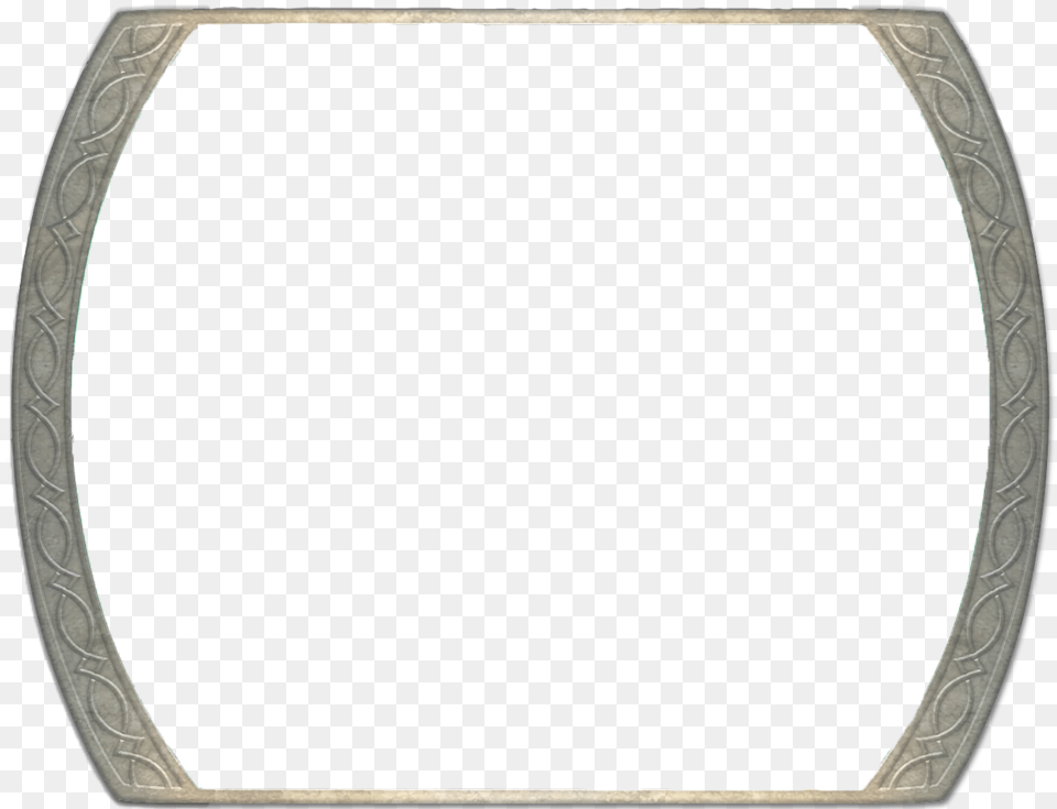 Blank Banner Outline Circle, Accessories, Oval Png Image