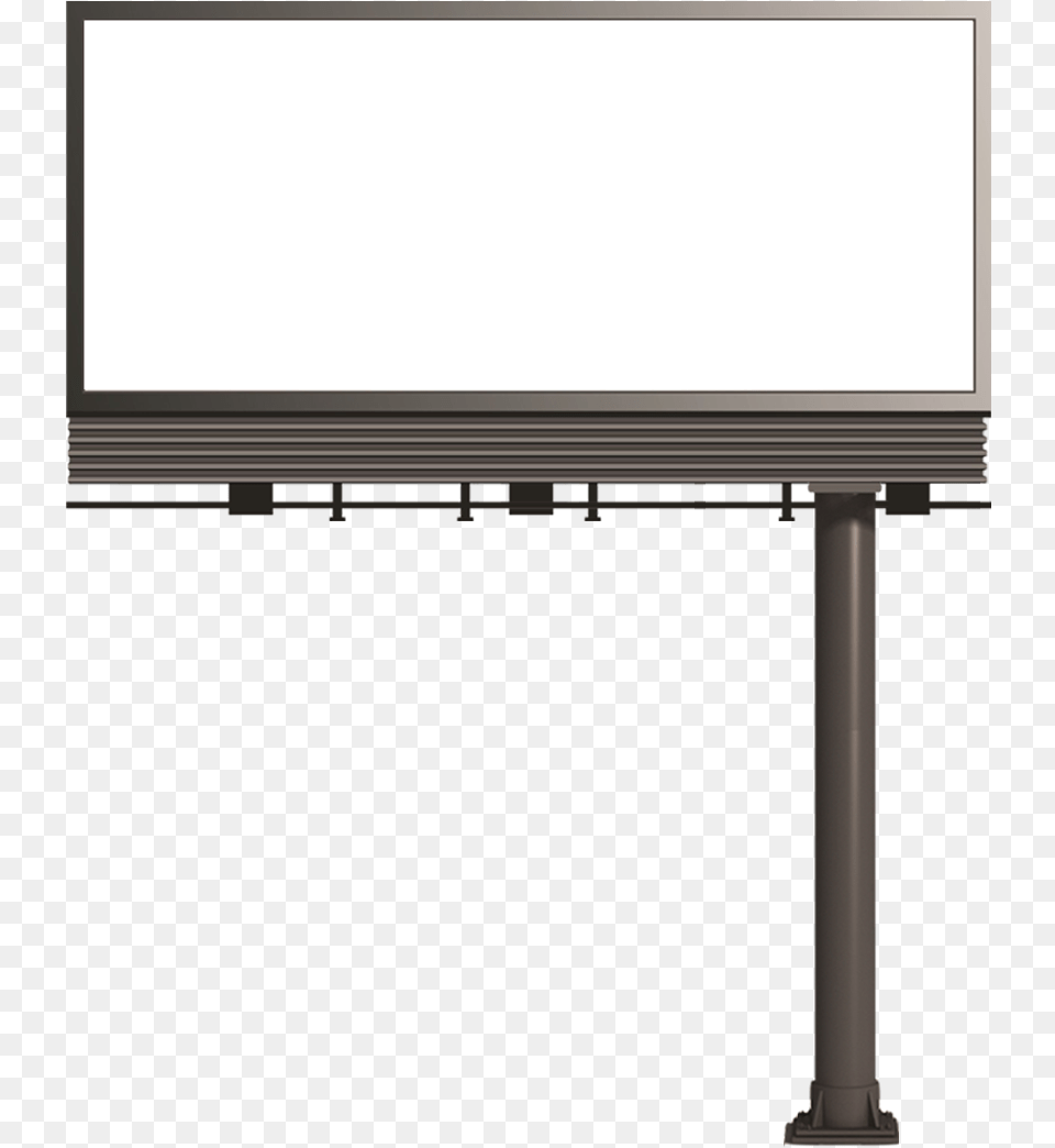 Blank Billboard Billboard Transparent Background, Advertisement, Electronics, Screen, Projection Screen Free Png Download