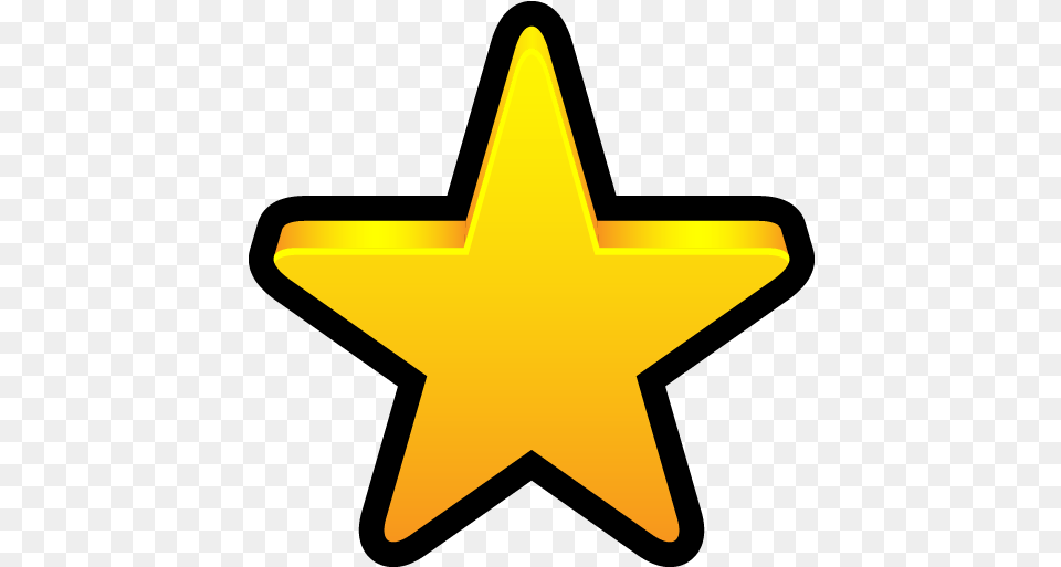 Blank Bookmark Favorites Link Star Icon Transparent Jr Logo, Star Symbol, Symbol, Cross Free Png
