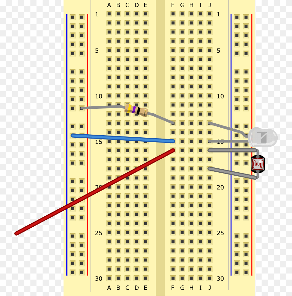 Blank Breadboard Electrical Polarity, Text, Electronics Free Transparent Png