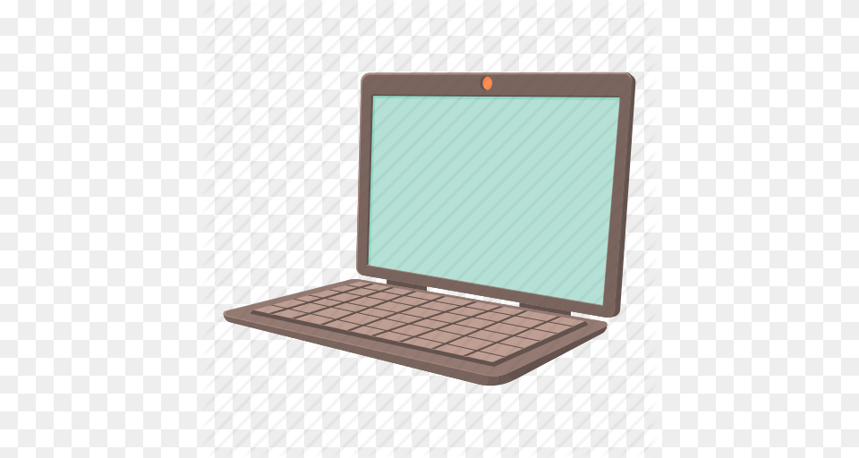 Blank Business Cartoon Computer Laptop Notebook Technology Icon, Electronics, Pc, Computer Hardware, Hardware Png