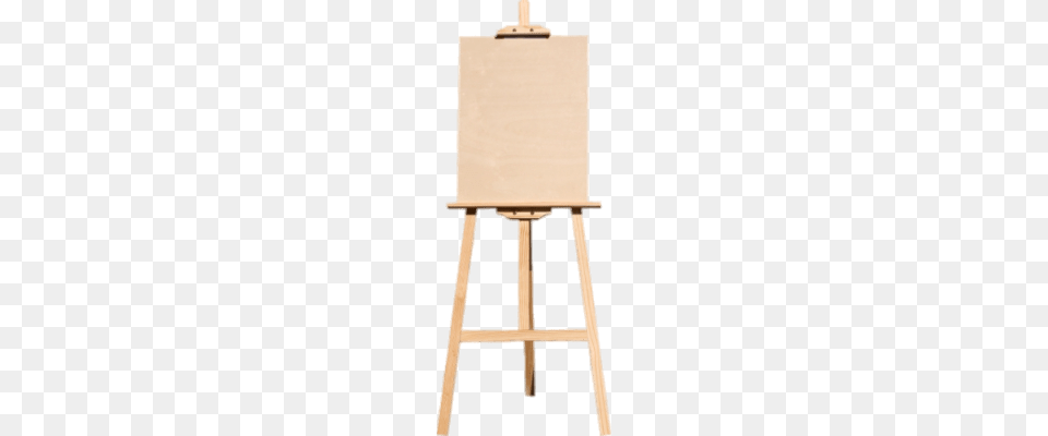 Blank Canvas On Easel Transparent, Plywood, Wood, Furniture Png Image