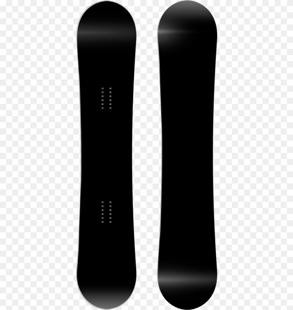 Blank Canvas Snowboard Black And White, Cutlery, Electronics, Nature, Outdoors Free Png Download