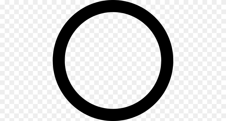 Blank Check Circle Icon, Gray Free Transparent Png
