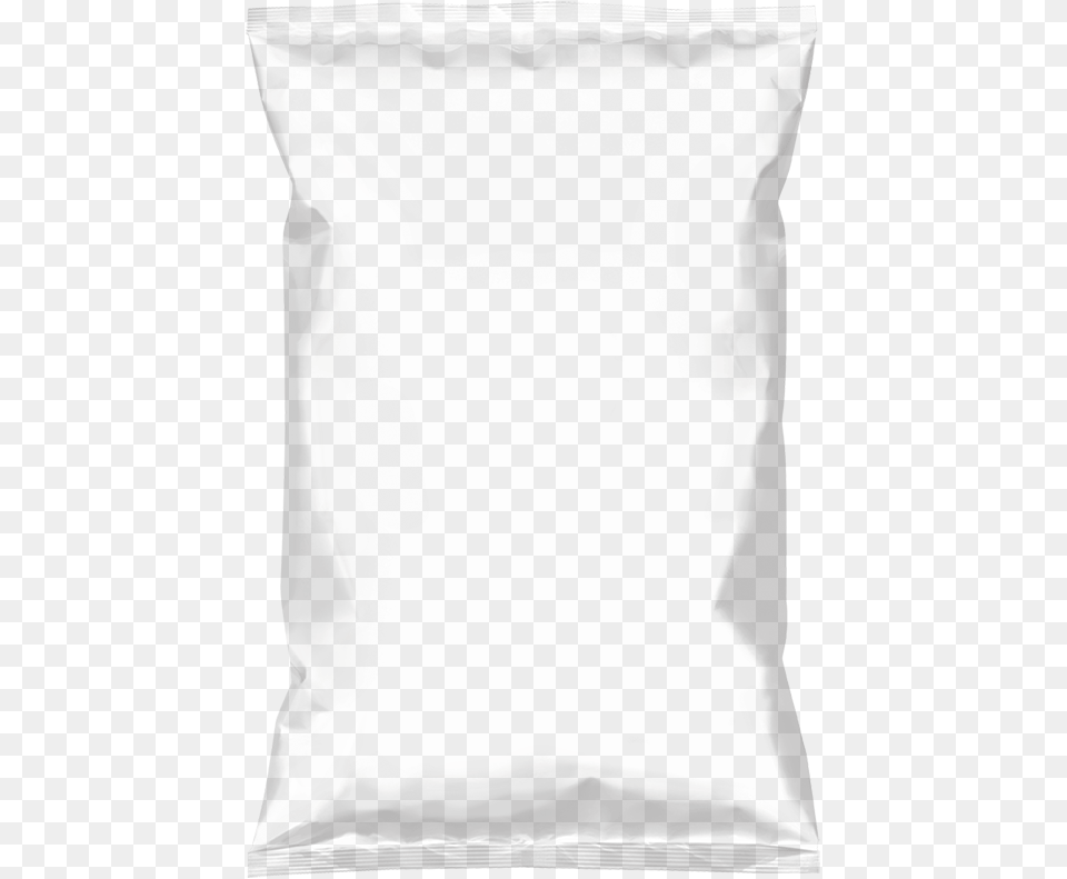 Blank Chip Bag, Silhouette, Cushion, Home Decor, Adult Free Png Download