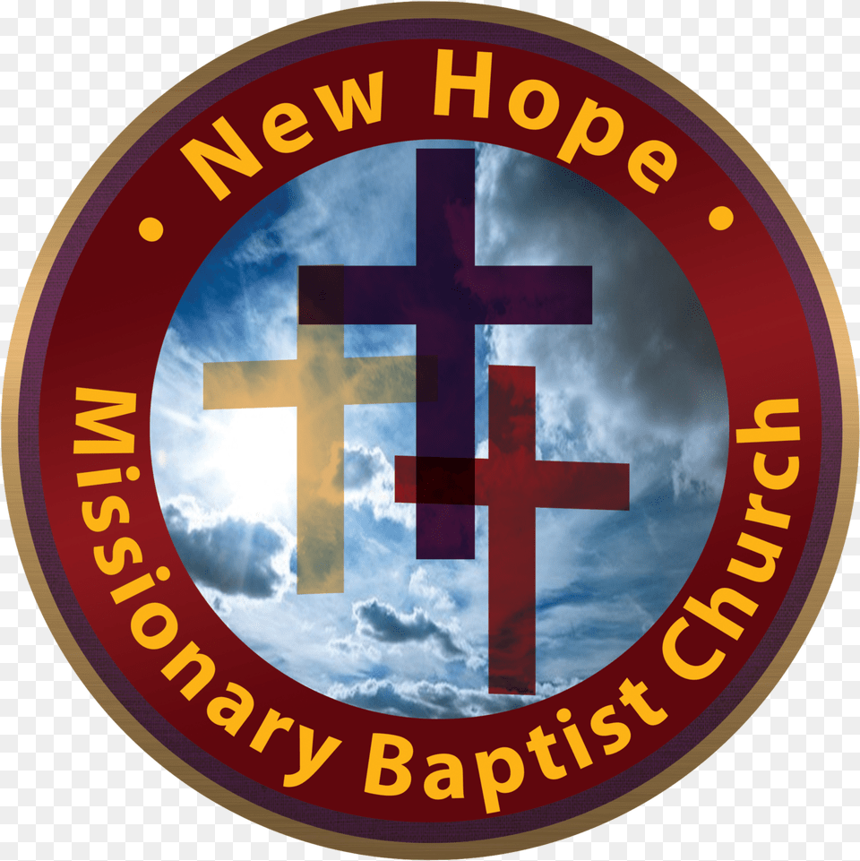 Blank Church Sign New Hope Missionary Baptist Church, Cross, Logo, Symbol Free Transparent Png