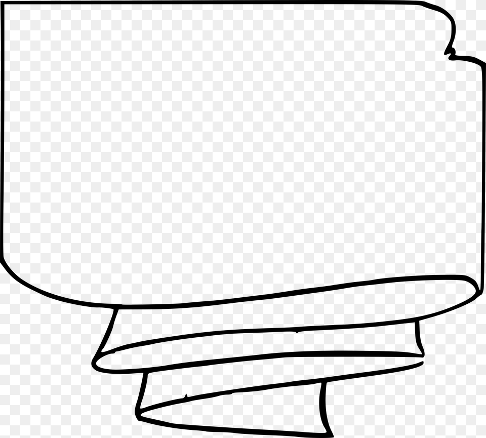 Blank Comic Book Panel Vector Clipart Gray Png Image