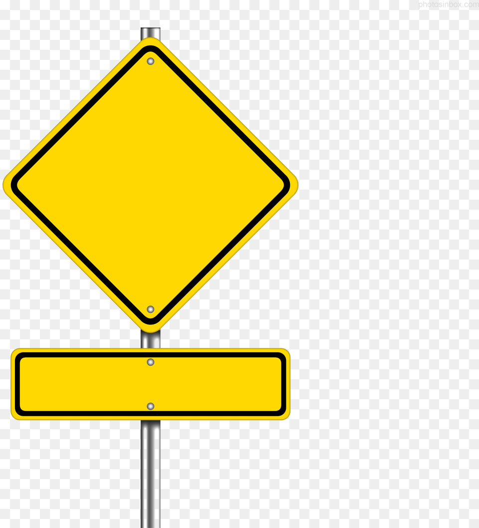 Blank Construction Sign Clipart Blank Road Sign Clipart, Road Sign, Symbol Png Image