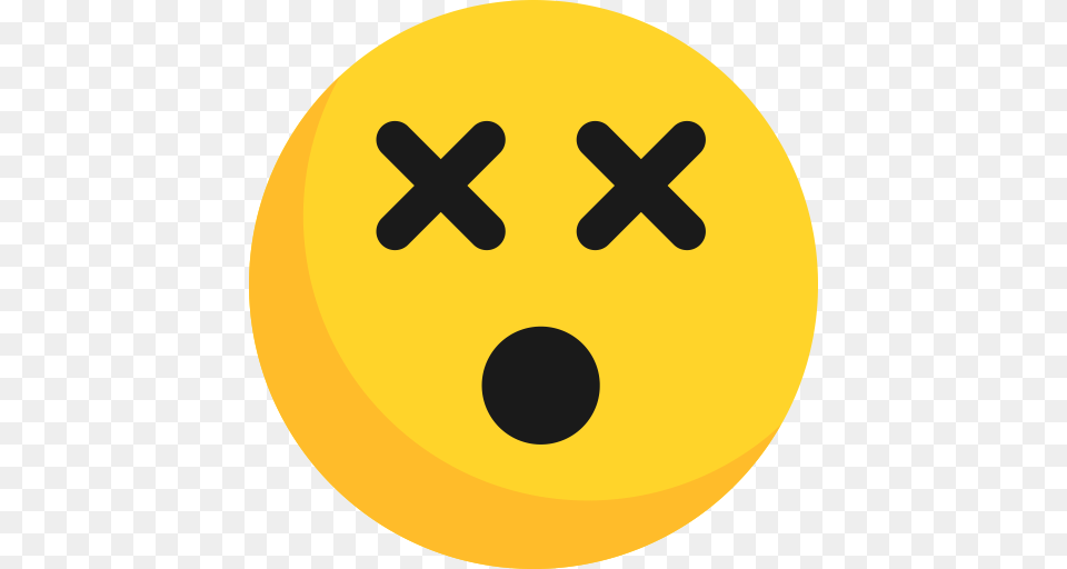 Blank Dead Emoticon Icon, Symbol Png Image