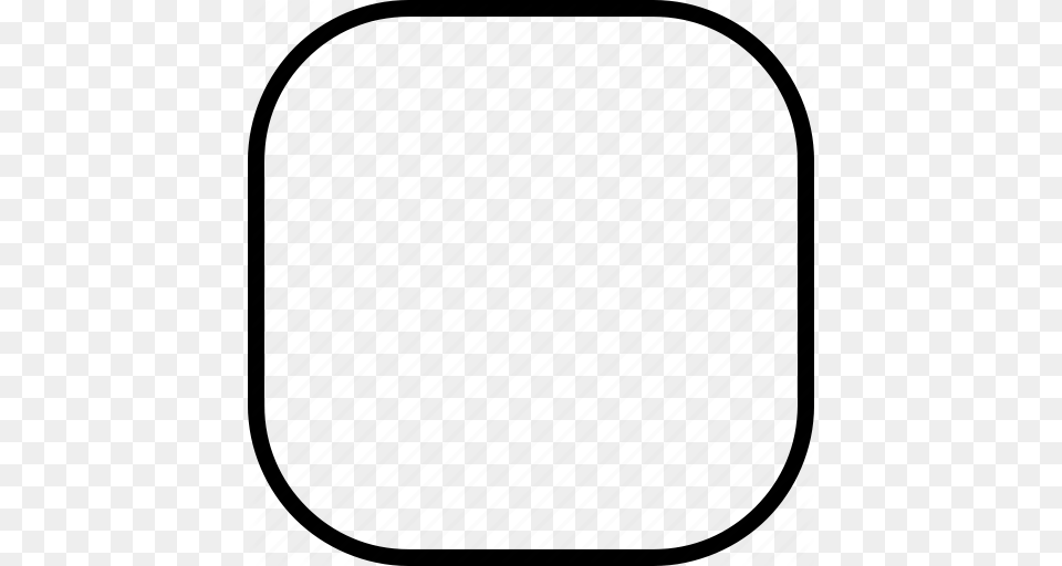 Blank Empty Outline Rectangle Shape Square Icon, Electronics, Screen, Computer Hardware, Hardware Free Transparent Png