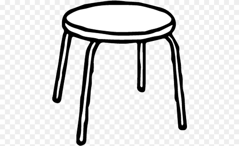 Blank End Table End Table, Bar Stool, Furniture, Appliance, Blow Dryer Free Png Download