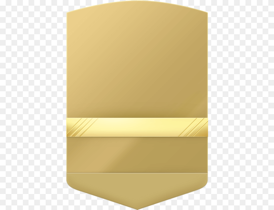 Blank Fifa 17 Card, Gold Free Png