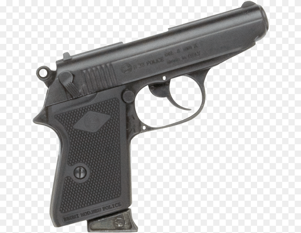 Blank Firing Black Walther Ppk Pistol Kimber 1911 Tactical, Firearm, Gun, Handgun, Weapon Free Png