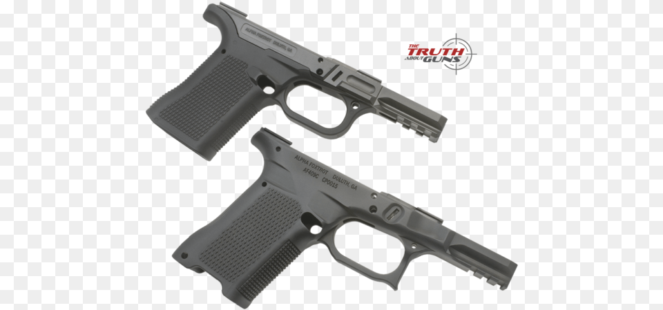 Blank Glock 19 Gen 3 Slide Firearm, Gun, Handgun, Weapon Png