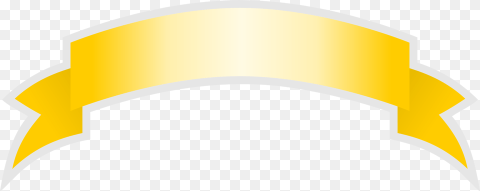 Blank Gold Ribbon Svg Clip Arts Download Download Clip Art Faixa Vetor Amarela, Logo, Symbol Free Transparent Png