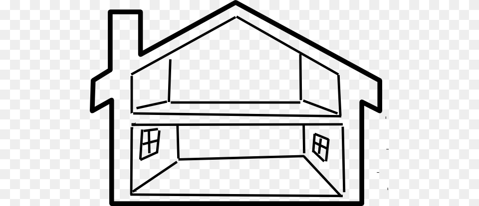 Blank House Clipart, Garage, Indoors Png
