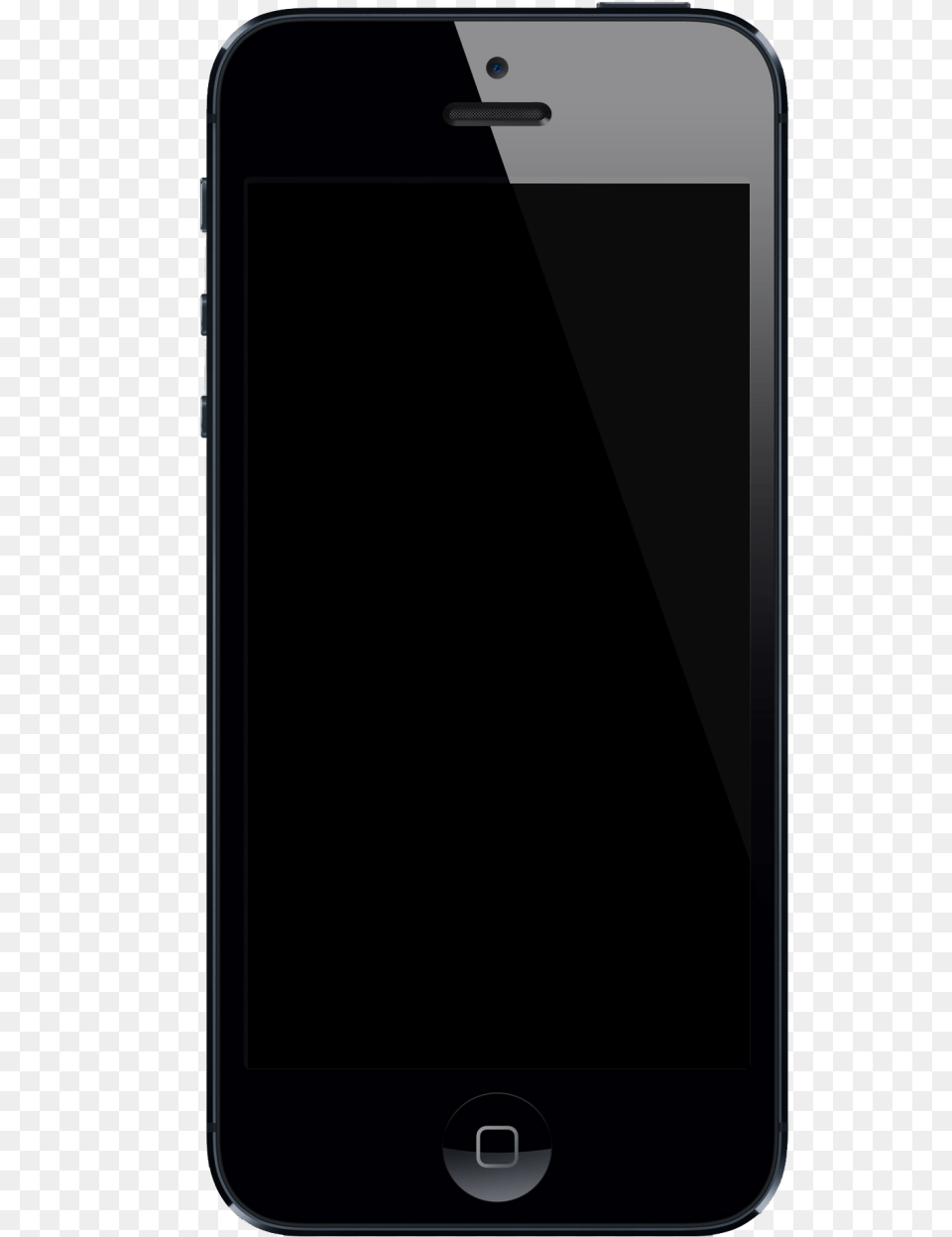 Blank Iphone Screen Transparent Iphone 5 With A Black Screen, Electronics, Mobile Phone, Phone Free Png