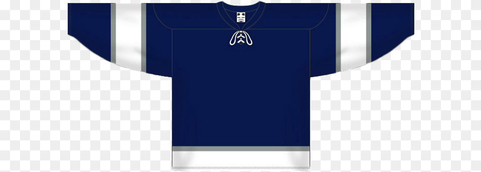 Blank Jersey Hockey Jersey Blank Blue, Clothing, T-shirt, Shirt, Adult Free Png