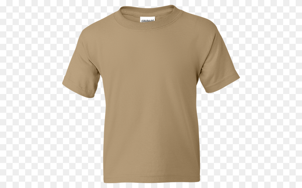 Blank Light Brown Tshirt Kaos Polos Coklat Muda, Clothing, T-shirt, Khaki, Shirt Free Transparent Png