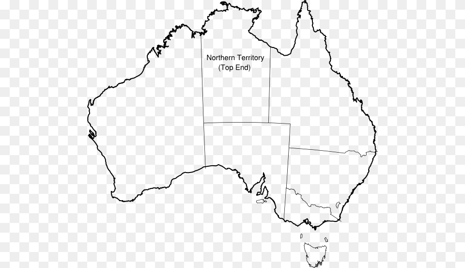 Blank Map Of Australia, Chart, Plot, Atlas, Diagram Free Png Download