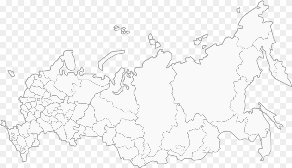 Blank Map Of Russia With States, Chart, Plot, Atlas, Diagram Png Image