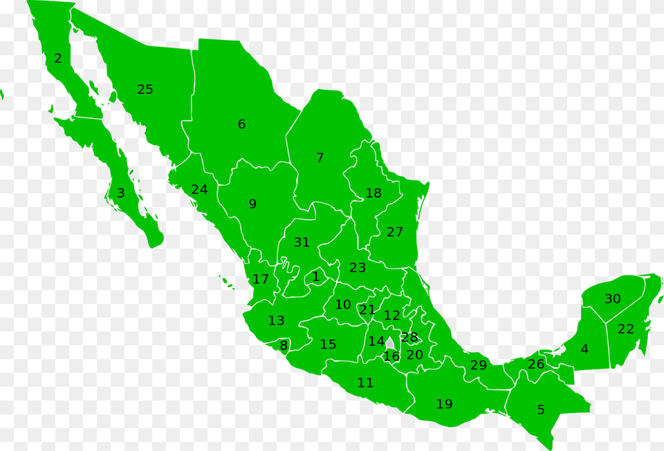 Blank Mexico Map, Green, Leaf, Plant, Person Free Png