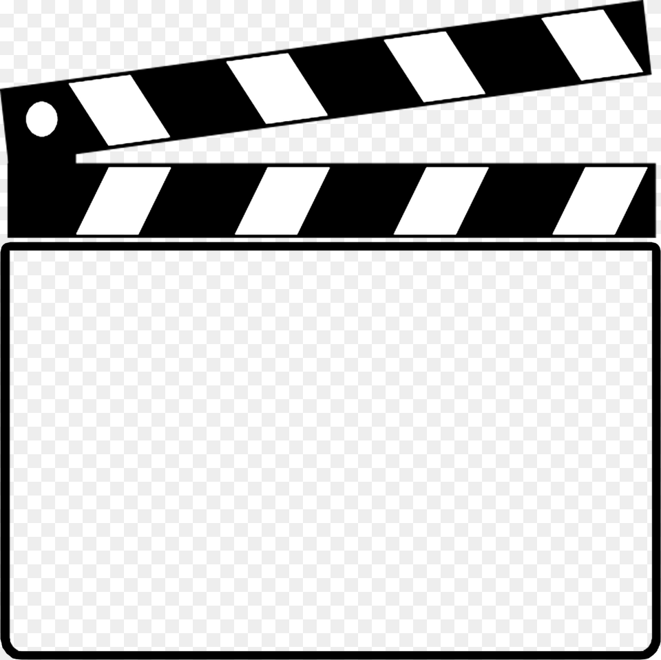 Blank Movie Ticket Clip Art, Fence, Road, Clapperboard Free Png Download