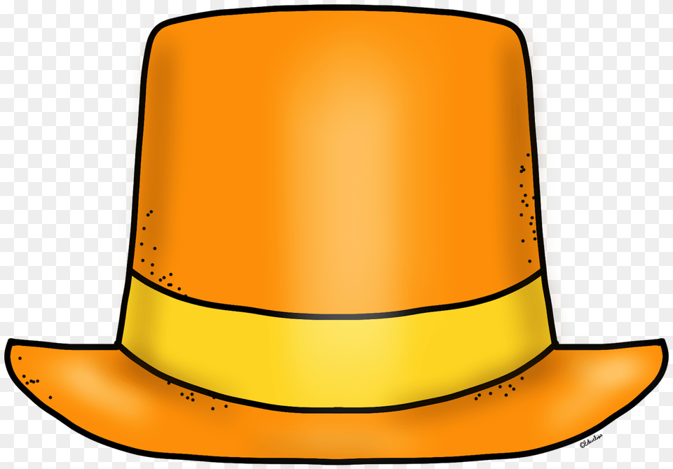 Blank New Year Top Hat Clip Art Hat Clipart, Clothing, Cowboy Hat, Hardhat, Helmet Free Png Download