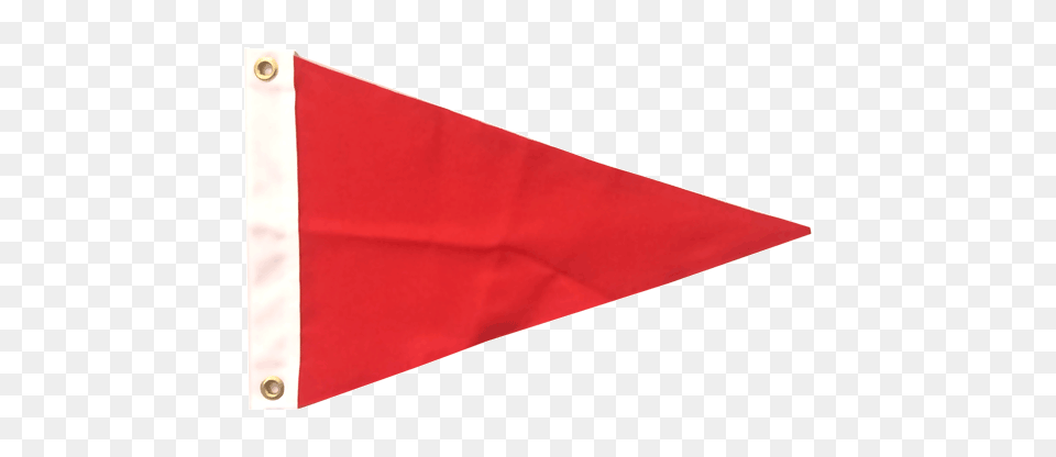 Blank Nylon Pennant Header Grommets Pennant Bright Red, Napkin Free Png