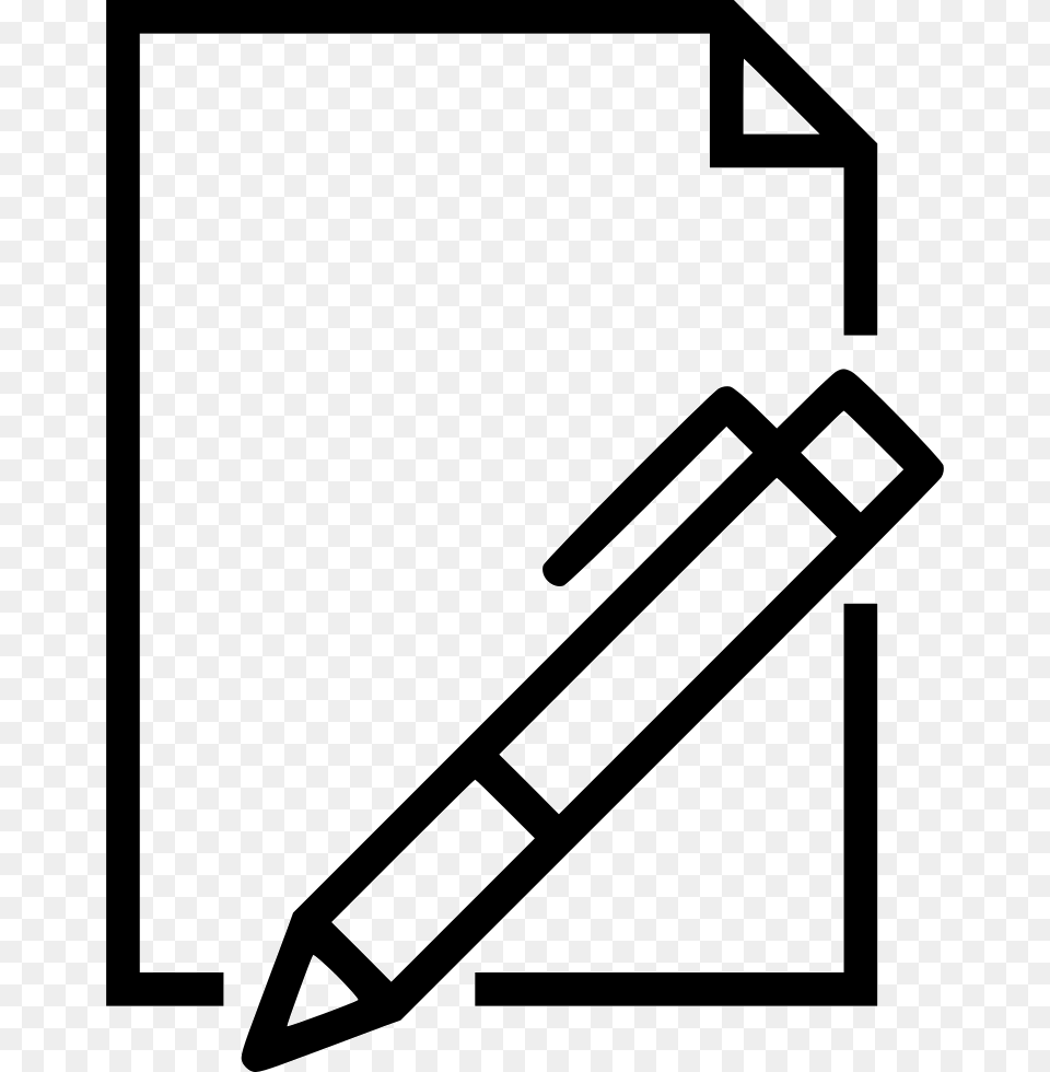 Blank Paper Write Pen And Paper Drawing, Pencil Png