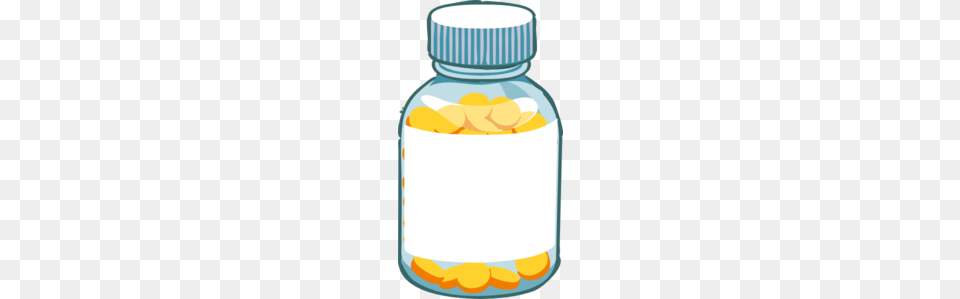 Blank Pill Bottle Clip Art, Medication Png Image