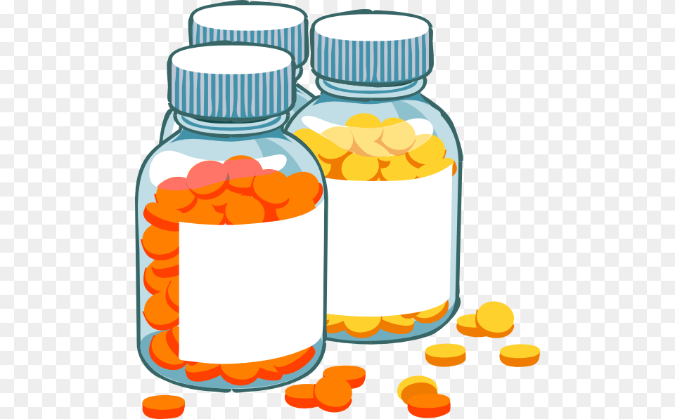 Blank Pill Bottles Clip Art, Medication, Bottle, Shaker Free Png Download