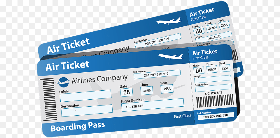 Blank Plane Ticket Air Ticket Transparent, Text, Boarding Pass, Document, Scoreboard Png