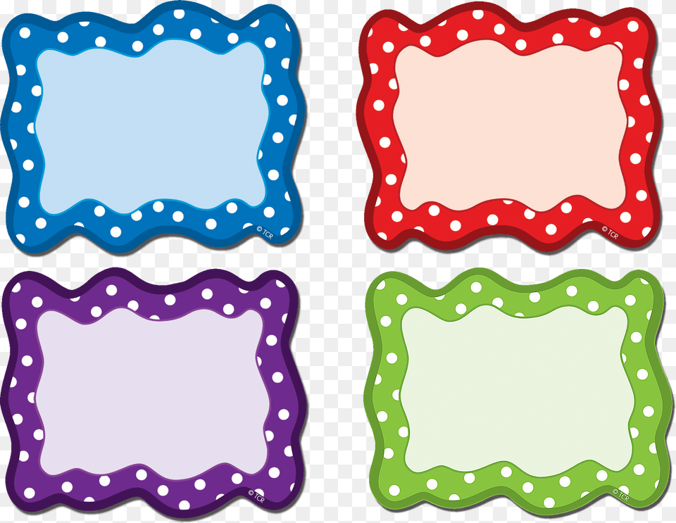 Blank Polka Dot Cards, Pattern, Art, Home Decor Free Png