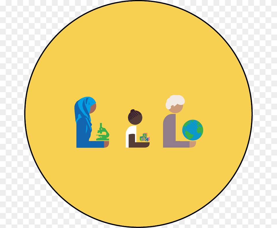 Blank Round Button Template Featuring Three Diverse Bsc Yb, Sphere, Cleaning, Person, Disk Free Png