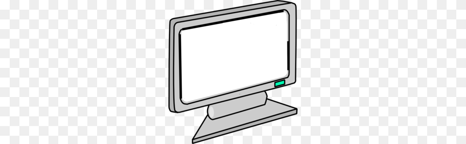 Blank Screen Computer Monitor Clip Art, Electronics, Computer Hardware, Hardware, White Board Free Transparent Png