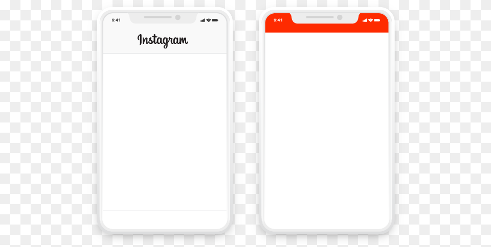 Blank Screen Instagram Instagram, Page, Text, Electronics, Phone Free Png Download