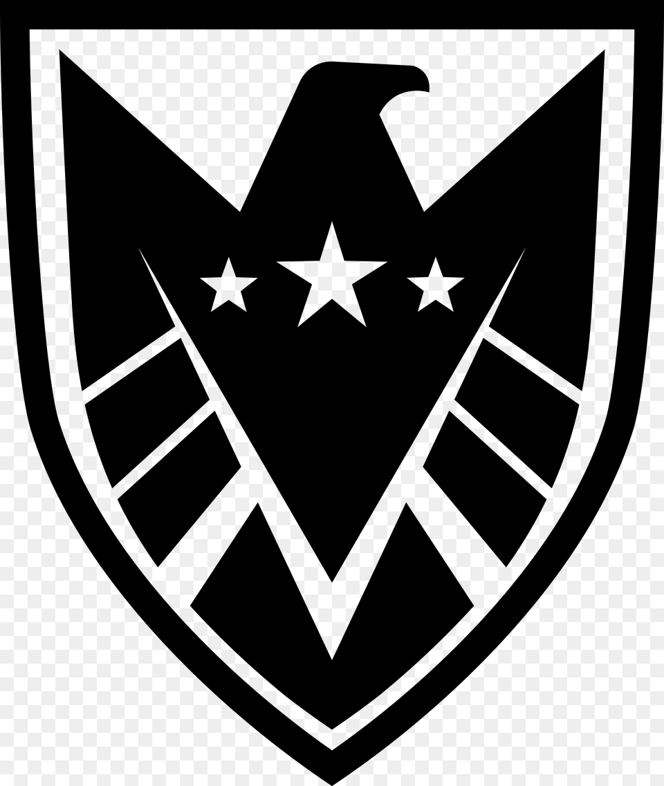 Blank Shield Logo, Gray Free Png Download