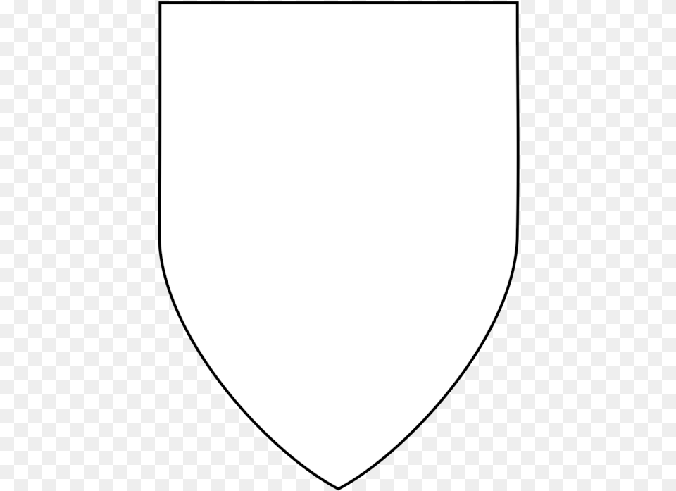 Blank Shield Simple, Armor, Astronomy, Moon, Nature Free Png Download