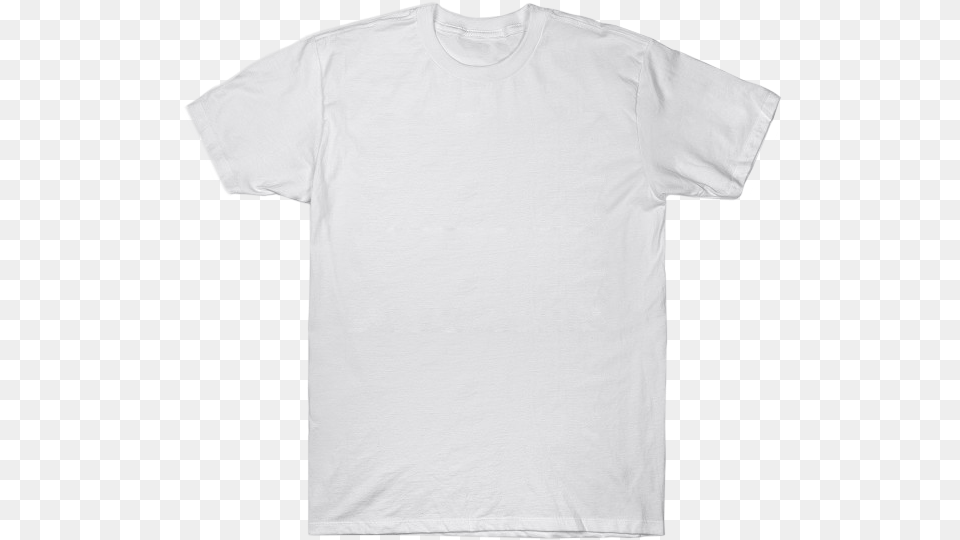 Blank Shirt Tshirt White Plain, Clothing, T-shirt Png Image