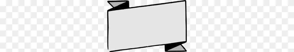 Blank Sign Black And White Clipart, Electronics, Screen, White Board, Projection Screen Free Png Download
