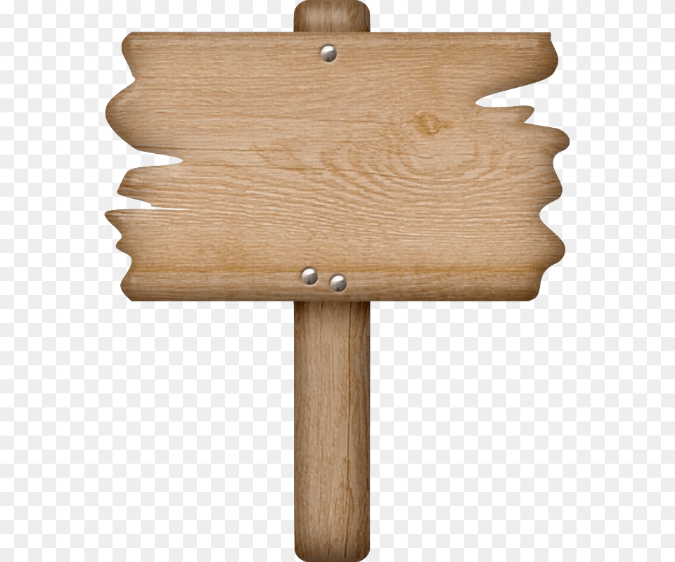 Blank Sign Placa De Madeira, Wood, Plywood, Cross, Symbol Free Transparent Png