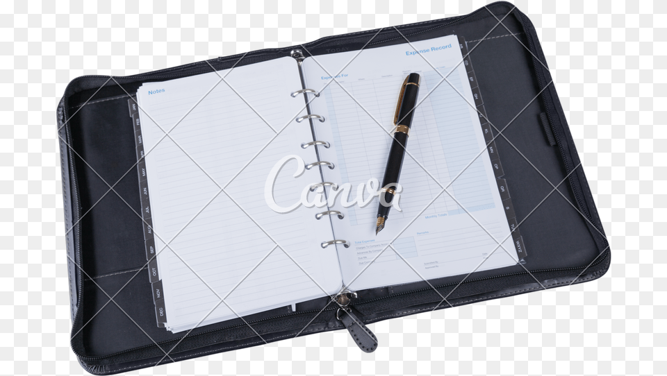Blank Spiral Notebook And Pen, Diary Png Image