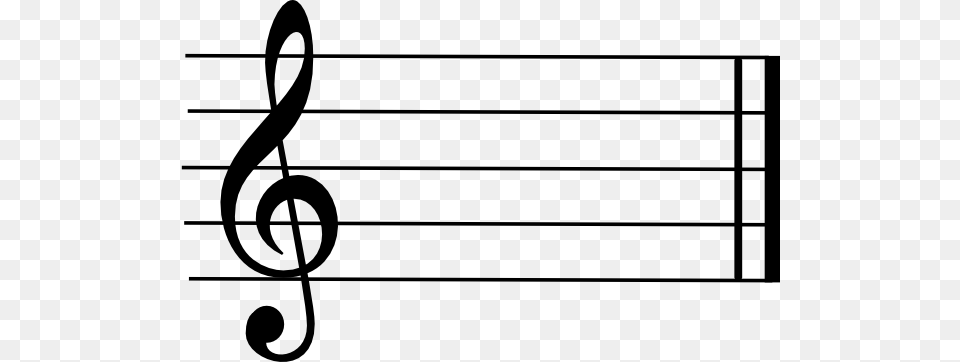 Blank Staff Cliparts Treble Clef, Text, Symbol Png