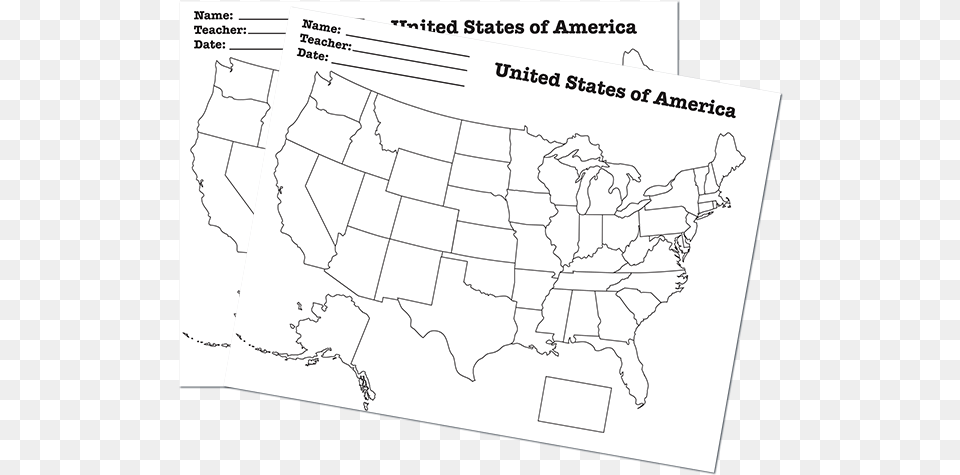 Blank States Map, Chart, Plot, Atlas, Diagram Png
