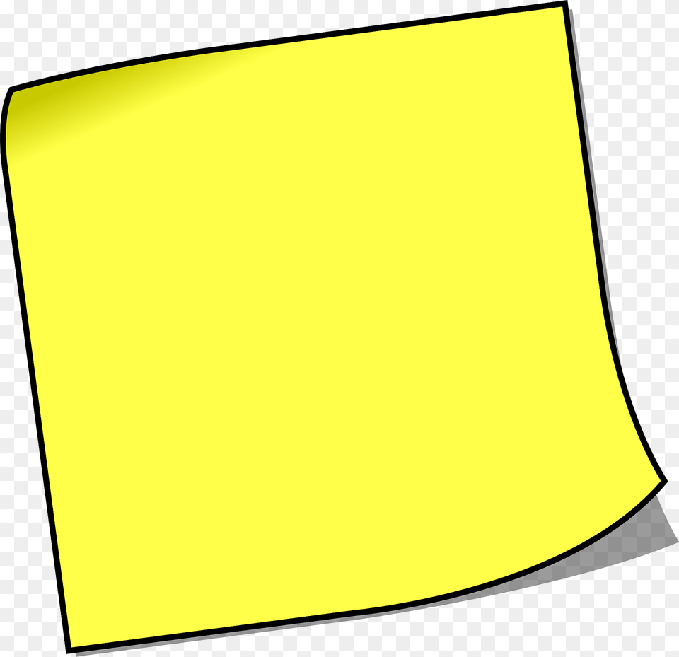 Blank Sticky Note Clipart, Blackboard, Text Free Png Download